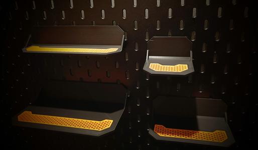 Display shelf for IKEA SKÅDIS