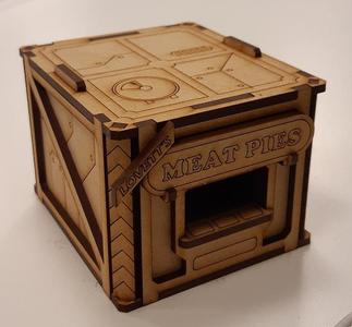 Mrs. Lovett's Pie Shop (New Clear Zone #2) for 3mm laser cut MDF