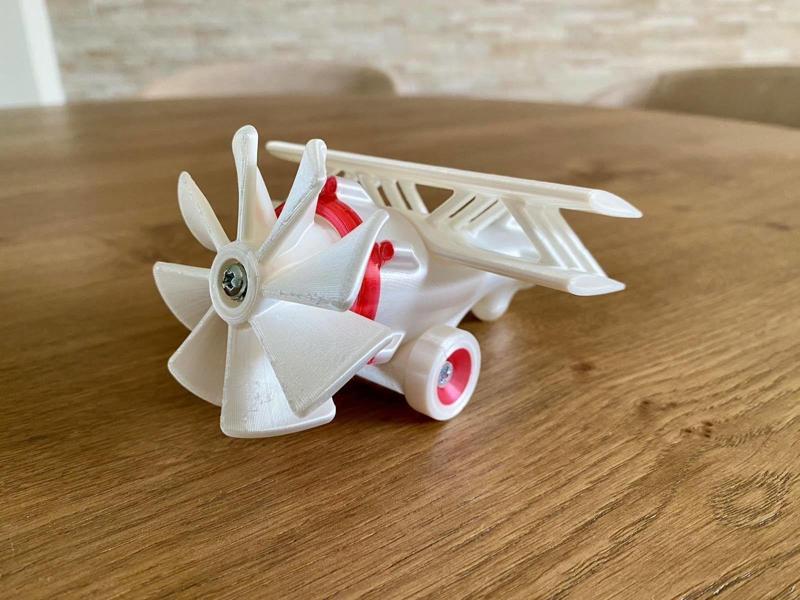 Toy Plane Ornament