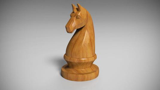 Knight Piece of Chess
