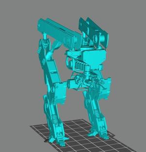 Gen-Zero Tank-Walker Prototype I