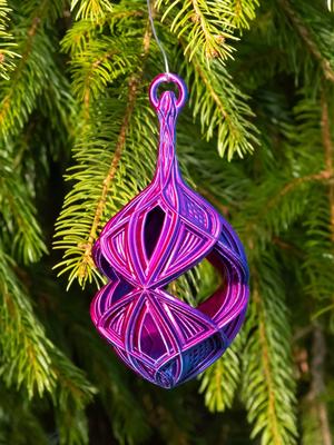 Kaleidoscope 1 Christmas Bulb 2024