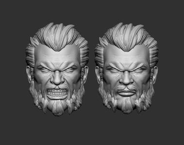 General Zod - Headsculpt for Action Figures