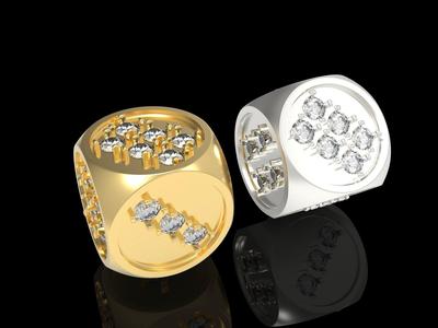 dice with gems