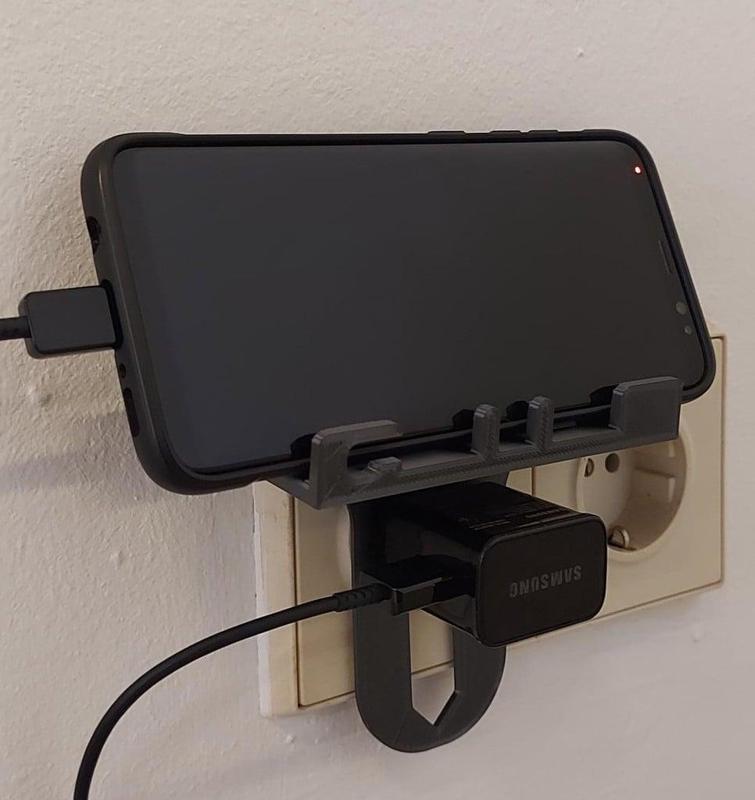 Chargestation for ANY mobile phone - perfect for short cable
