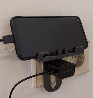 Chargestation for ANY mobile phone - perfect for short cable