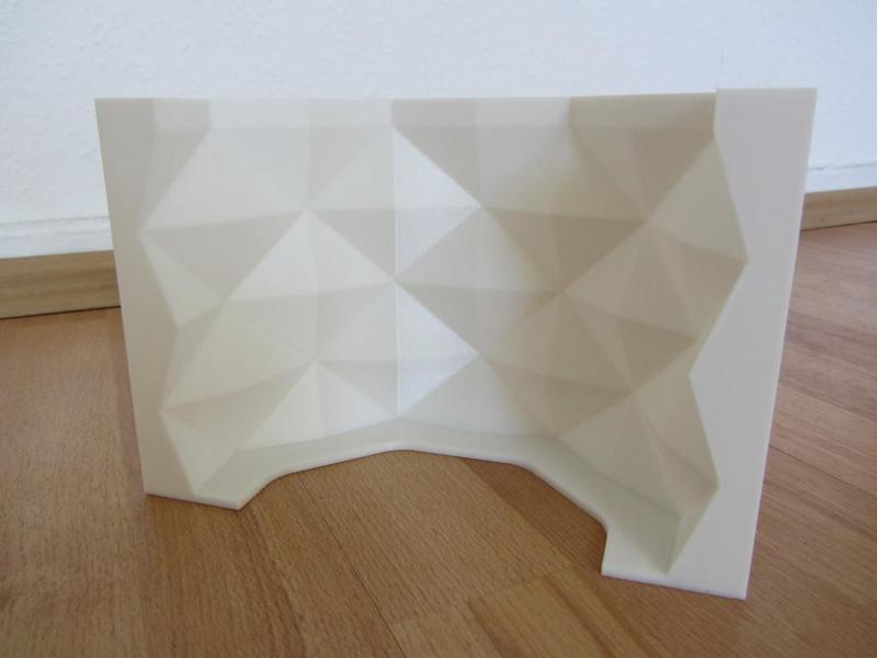 Geometric Concrete Pot Mold - Fixed Sides