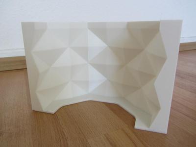 Geometric Concrete Pot Mold - Fixed Sides