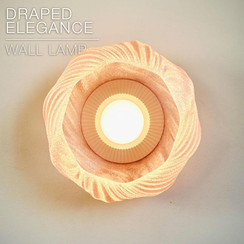 DRAPED ELEGANCE | Wall Lamp