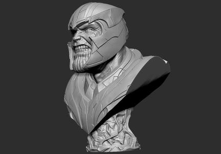 Thanos Bust - from Avengers: Endgame