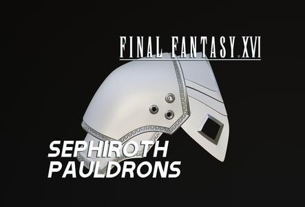 Final Fantasy VII - Sephiroth Pauldrons