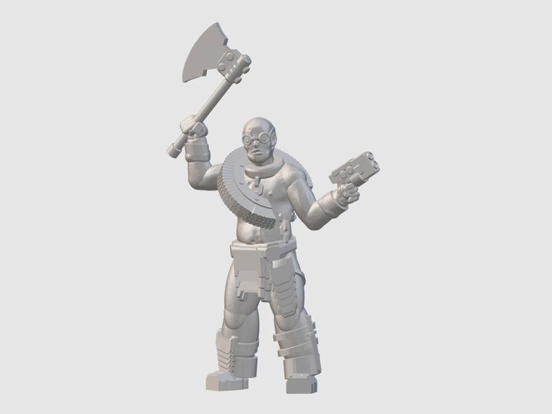 Wasteoid Scrapper (28mm/32mm scale)