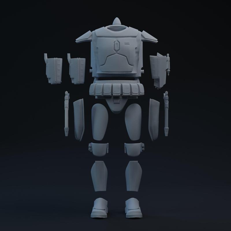 Jango Fett One-Twelfth Scale Kit
