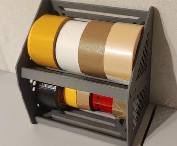 Simple Tape Rack Holder Organise for various roll 