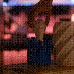 Vortex Spiral Fidget Desk Lamp らせんじょう