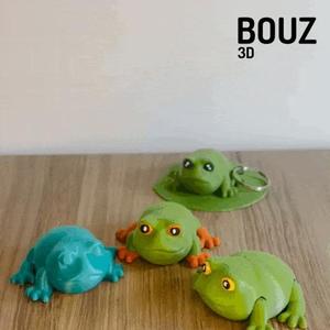 LITTLE FROG-FLEXIBLE-KEYCHAIN