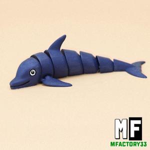 DOLPHIN ARTICULATED PRINT-IN-PLACE