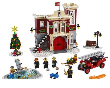 Wikibricks3D - 10263 Winter Village Fire Station