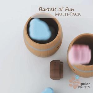 BARRELS OF FUN, FIDGET CLICKERS - FIDGET KEYCHAIN [PRIVATE USE ONLY]