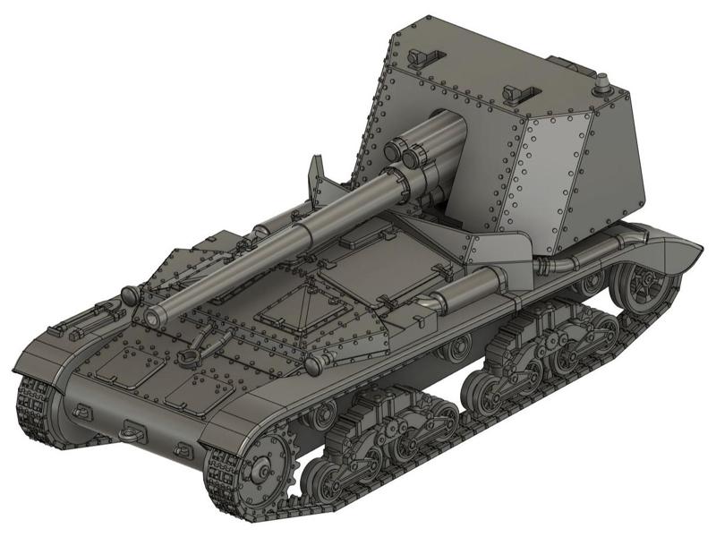 Semovente 90/53 and Munitions Carrier