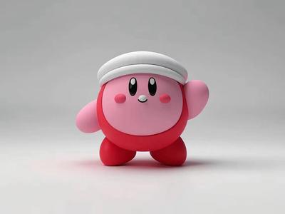 Kirby Q-Version Blind Box Figurine No supports Print in Place