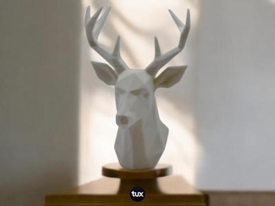 Forest King - Low Poly Stag