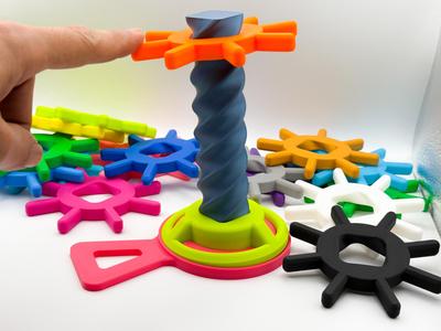The Swirl Tower Toy