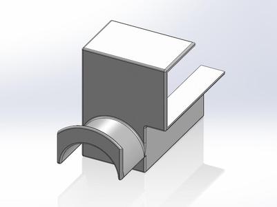 IKEA MALM Desk Corner Headphone Holder