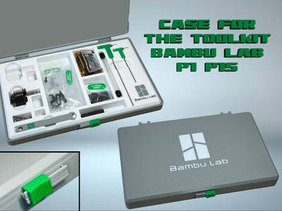 Case for the toolkit Bambu Lab P1 P1S