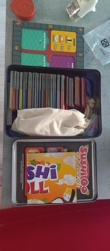Insert for Sushi Go Party + Sushi Roll in Sushi Go Party's box