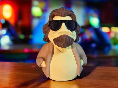 The Big Lebowski Rubber Duck Toy The Dude Abides