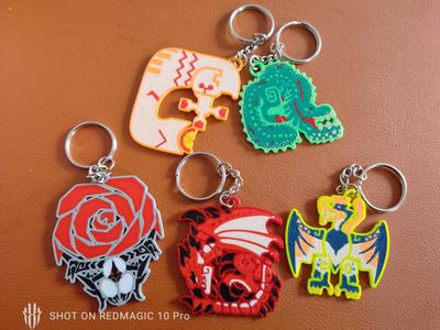 Monster Hunter Keychains #02