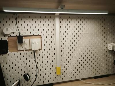 Xiaomi Mijia Desk Lamp 2 Pegboard Mount for IKEA SKADIS Pegboard