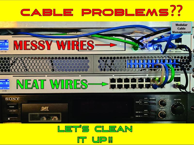Simple Network Cable Management