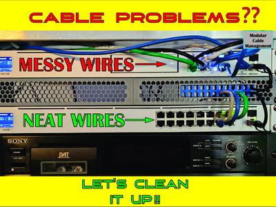 Simple Network Cable Management