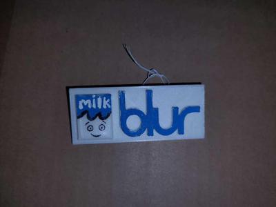 Blur Pendant or Brooch