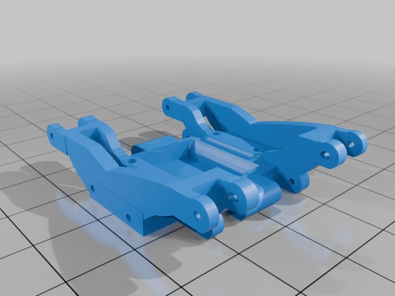 SCX24 Adapter skids to fit FCX18 FCX24 FC24M 