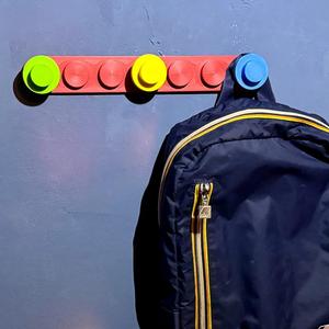 LEGO / Bricks styled 3x Dress Hooks