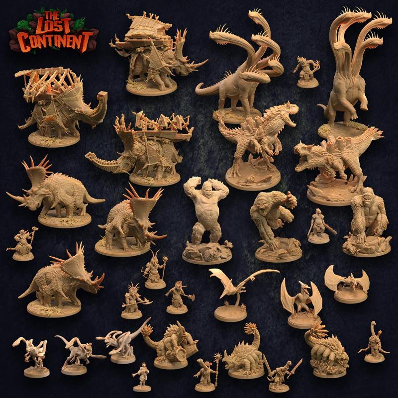 The Lost Continent |Complete Set - Presupported