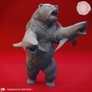 Sharkenbear - Tabletop Miniature