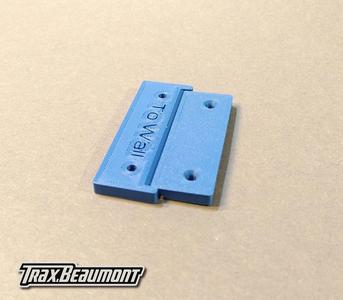Simple French cleat for picture frames
