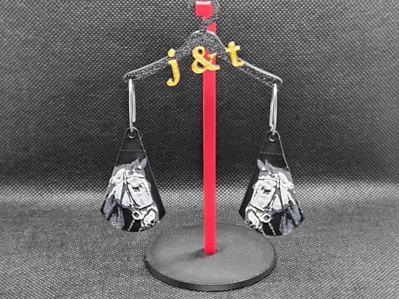 Horse HF earrings