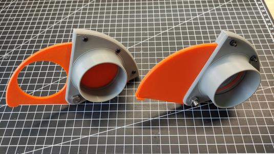Blast Gate for 50mm pipes (german "HT-Rohr")