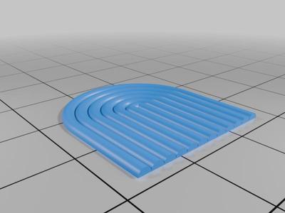 Minimal Rainbow Coaster