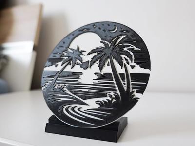 Palm decoration (AMS, no AMS)