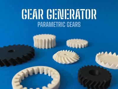 Gear Generator – Parametric Gears & Racks