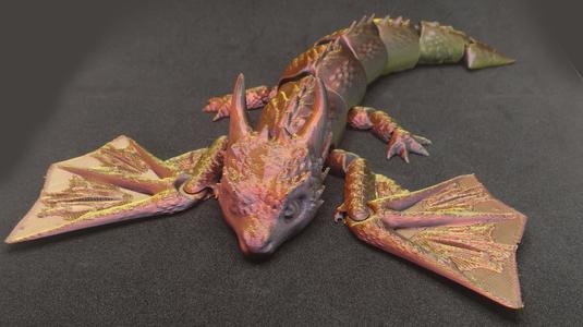 Articulated Baby Smaug Dragon Toy