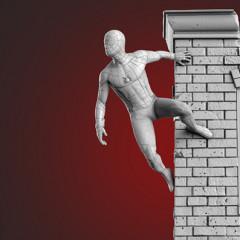 Spider-Man Wall Crawler 3D Printing Figurine | Assembly