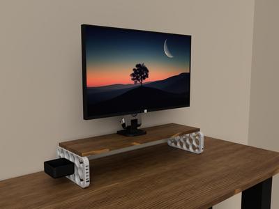 Smart riser and included stand