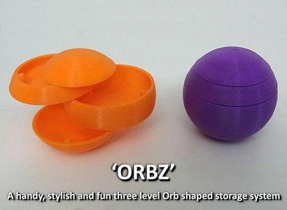 ORBZ –  A mutli-layerd orb shaped storage solution
